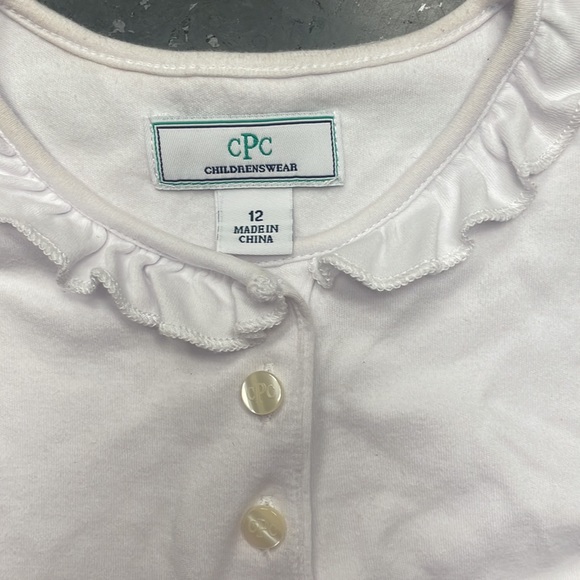 CPC ruffle collar sleeveless top - CPC Classic Prep Childrenswear - Picture 5 of 5